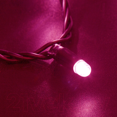 Светодиодная гирлянда КС Нить Ориона 5W 96 LED / 955133 (10м, розовый)