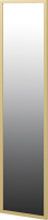 Зеркало Мебель-Неман Люксор МН-042-17 140x35 (профиль Z-1 золото) - 