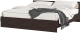 Двуспальная кровать Стендмебель Гармония КР 610 180x200 (белфорд/венге) - 