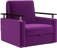 Кресло-кровать Mebel-Ars Шарк (фиолетовый) - 