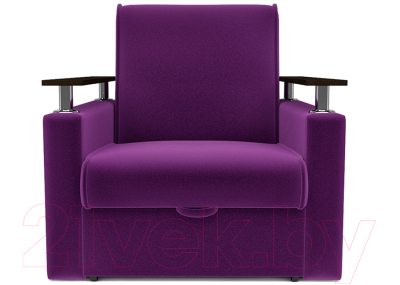 Кресло-кровать Mebel-Ars Шарк (фиолетовый)