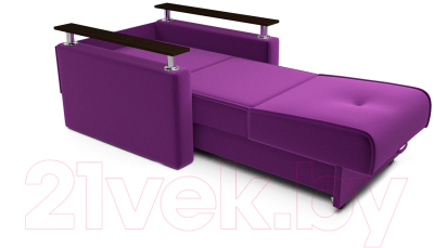 Кресло-кровать Mebel-Ars Шарк (фиолетовый)