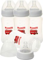 Набор бутылочек для кормления Ramili Baby 240MLX4 (240мл, 4шт) - 