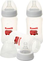 Набор бутылочек для кормления Ramili Baby ML240X3 (240мл, 3шт) - 