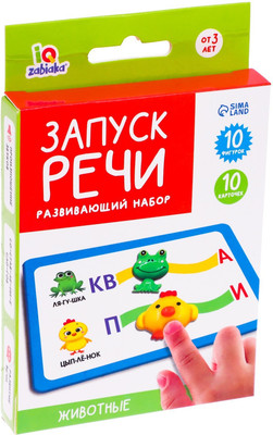 

Развивающая игра, Запуск речи Животные / 7410791