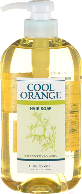 Шампунь для волос Lebel Cool Orange Hair Soap Cool (600мл)