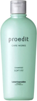 Шампунь для волос Lebel Для жестких и непослушных волос Proedit Soft Fit Shampoo (300мл) - 