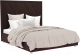 Двуспальная кровать Mebel-Ars Треви 160 (велюр шоколад HB-178 16) - 