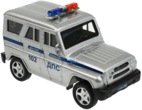 Автомобиль игрушечный Технопарк UAZ Hunter Полиция / HUNTER-11POL-SR - 
