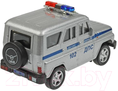 Автомобиль игрушечный Технопарк UAZ Hunter Полиция / HUNTER-11POL-SR