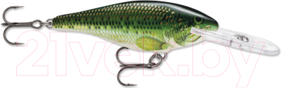 Воблер Rapala Shad Rap / SR09BB