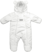 Комбинезон прогулочный детский Amarobaby Spring / AB-OD23-6201-BE-62 (белый, р.62) - 