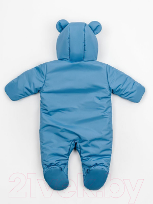 Комбинезон прогулочный детский Amarobaby Spring / AB-OD23-6201-GO-68 (голубой, р.68)