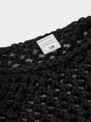 Джемпер детский Amarobaby Knit Trend / AB-OD21-KNITT2602/09-128 (черный, р.128)