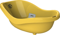 Ванночка детская Amarobaby Raft / AB221401R/04 (желтый) - 