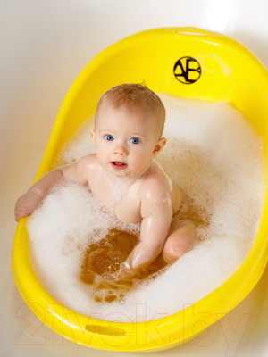 Ванночка детская Amarobaby Raft / AB221401R/04 (желтый)