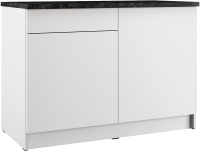 Шкаф-стол кухонный Eligard Urban ШСК 120 (белый/кастилло темный) - 
