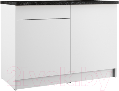 Шкаф-стол кухонный Eligard Urban ШСК 120 (белый/кастилло темный)