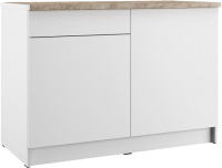 Шкаф-стол кухонный Eligard Urban ШСК 120 (белый/малага) - 