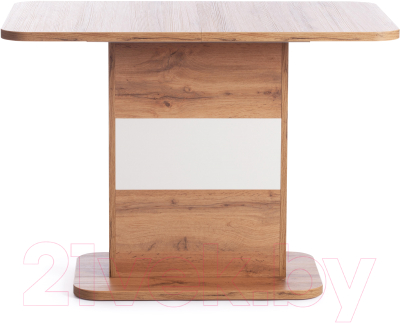 Обеденный стол Tetchair Smart 105-140x68.6х75 (дуб вотан/белый)