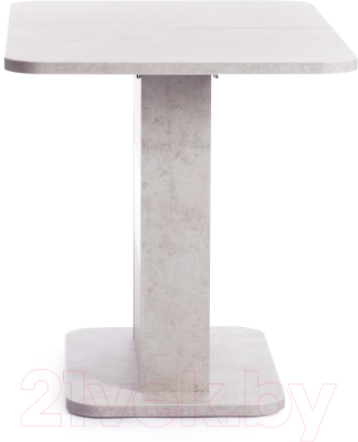 Обеденный стол Tetchair Smart 105-140x68.6х75 (белый бетон/белый)