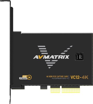 Устройство видеозахвата Avmatrix VC12-4K HDMI PCIE / 29982 - 