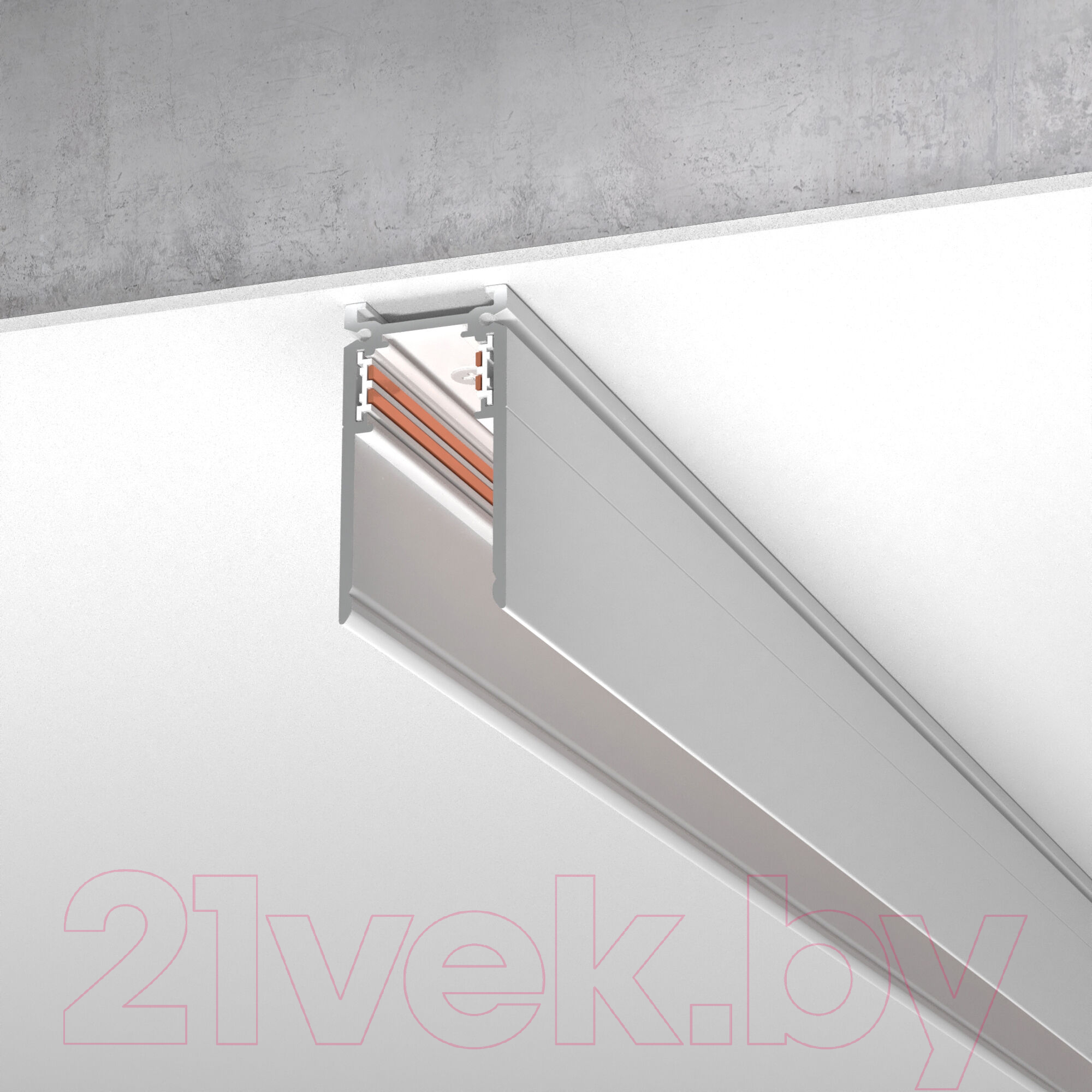 Шинопровод Elektrostandard Slim Magnetic 85084/00 (белый) — фото 2