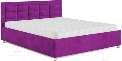 Двуспальная кровать Mebel-Ars Версаль 160 (фиолетовый)