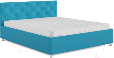 Двуспальная кровать Mebel-Ars Классик 160 (синий)
