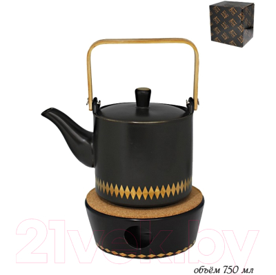 Заварочный чайник Lenardi Tekito 133-001 (на подставке)