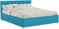 Двуспальная кровать Mebel-Ars Нью-Йорк 160 (синий) - 