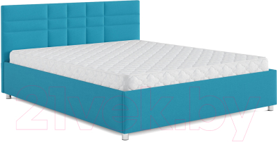 Двуспальная кровать Mebel-Ars Нью-Йорк 160 (синий)