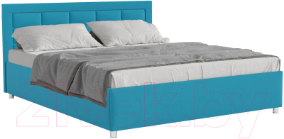 Полуторная кровать Mebel-Ars Версаль 140 (синий)