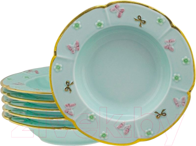 Набор тарелок Lenardi Бабочки 144-444