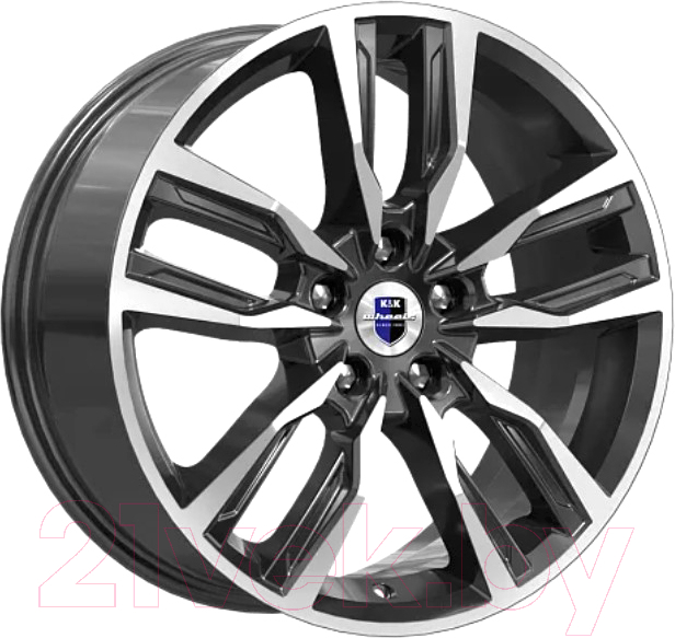 Литой диск K&K Борэй (КС901) 18x8" 5x112мм DIA 66.6мм ET 25мм Алмаз черный