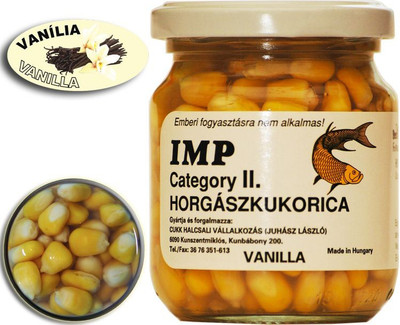 Насадка рыболовная CUKK IMP Кукуруза сладкая Ваниль Натуральная