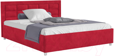 Двуспальная кровать Mebel-Ars Версаль 160 (кордрой красный)