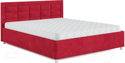 Полуторная кровать Mebel-Ars Версаль 140 (кордрой красный)