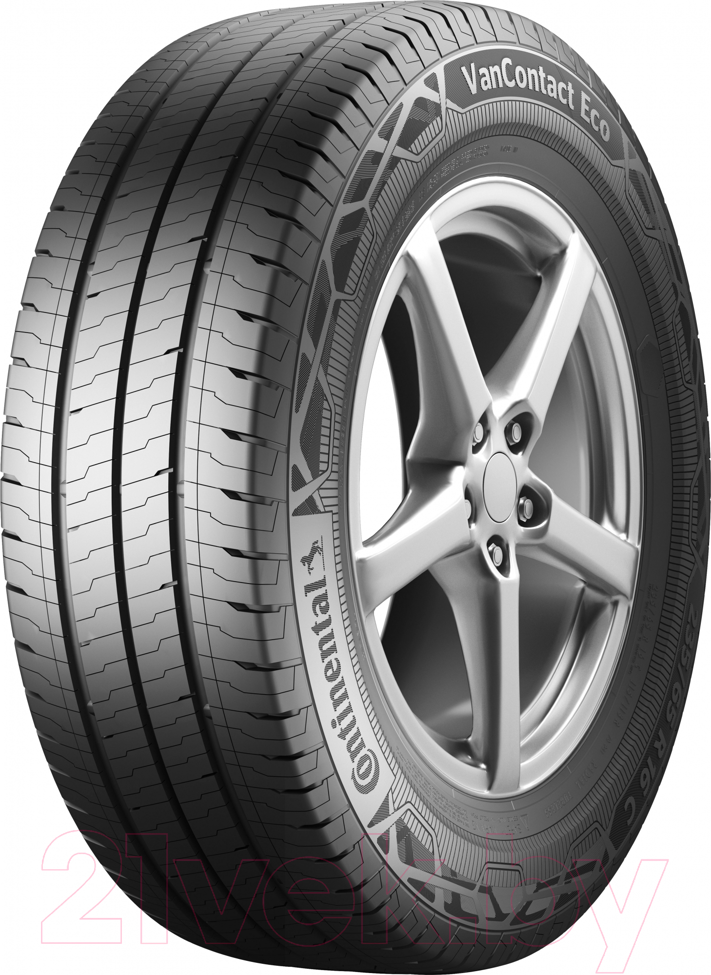 Летняя легкогрузовая шина Continental VanContact Eco 225/70R15C 112/110R