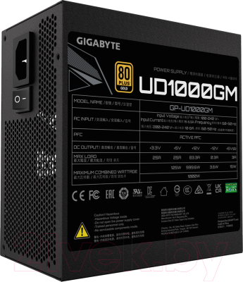 Блок питания для компьютера Gigabyte GP-UD1000GM