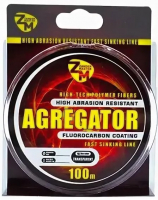 

Леска монофильная, Agregator Fast Sinking 0.181мм 3.9кг