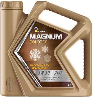 Моторное масло Роснефть Magnum Coldtec 5W30 (4л)