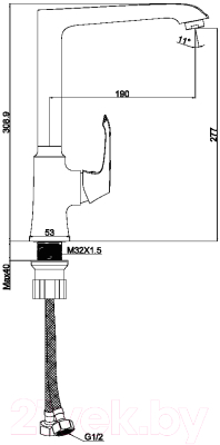 Смеситель Maxonor Pure Life PL4088