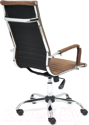 Кресло офисное Tetchair Urban флок (коричневый 6)