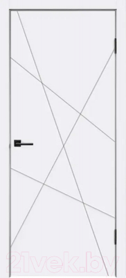 Дверь межкомнатная Velldoris Эмаль Scandi S 90x200 без врезки (белый)