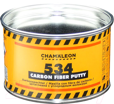 Шпатлевка автомобильная CHAMALEON С углеродным волокном / 15345 (1кг)