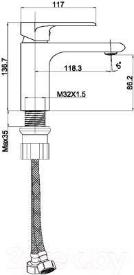 Смеситель Maxonor Pure Life Pure Life PL1091