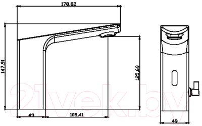 Смеситель Maxonor Pure Life PL513