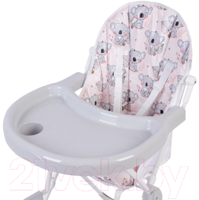 Стульчик для кормления Baby Boom Коала / 0002482-03 (серый)