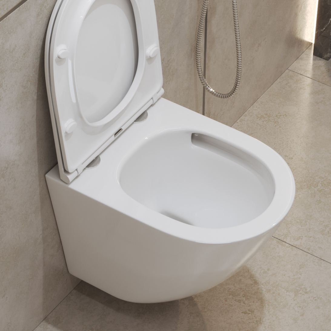 Унитаз подвесной BelBagno BB046CH-TOR